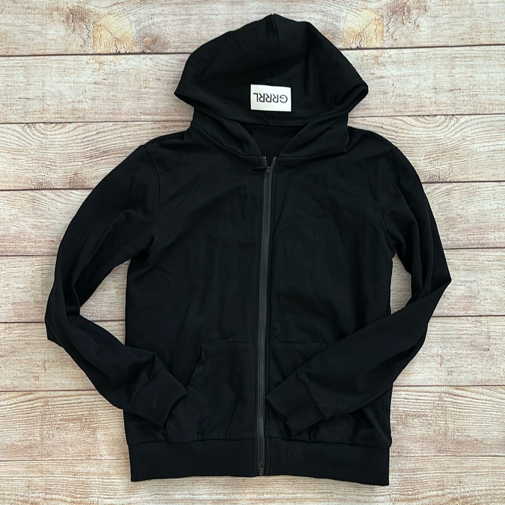 Grrrl black hoodie